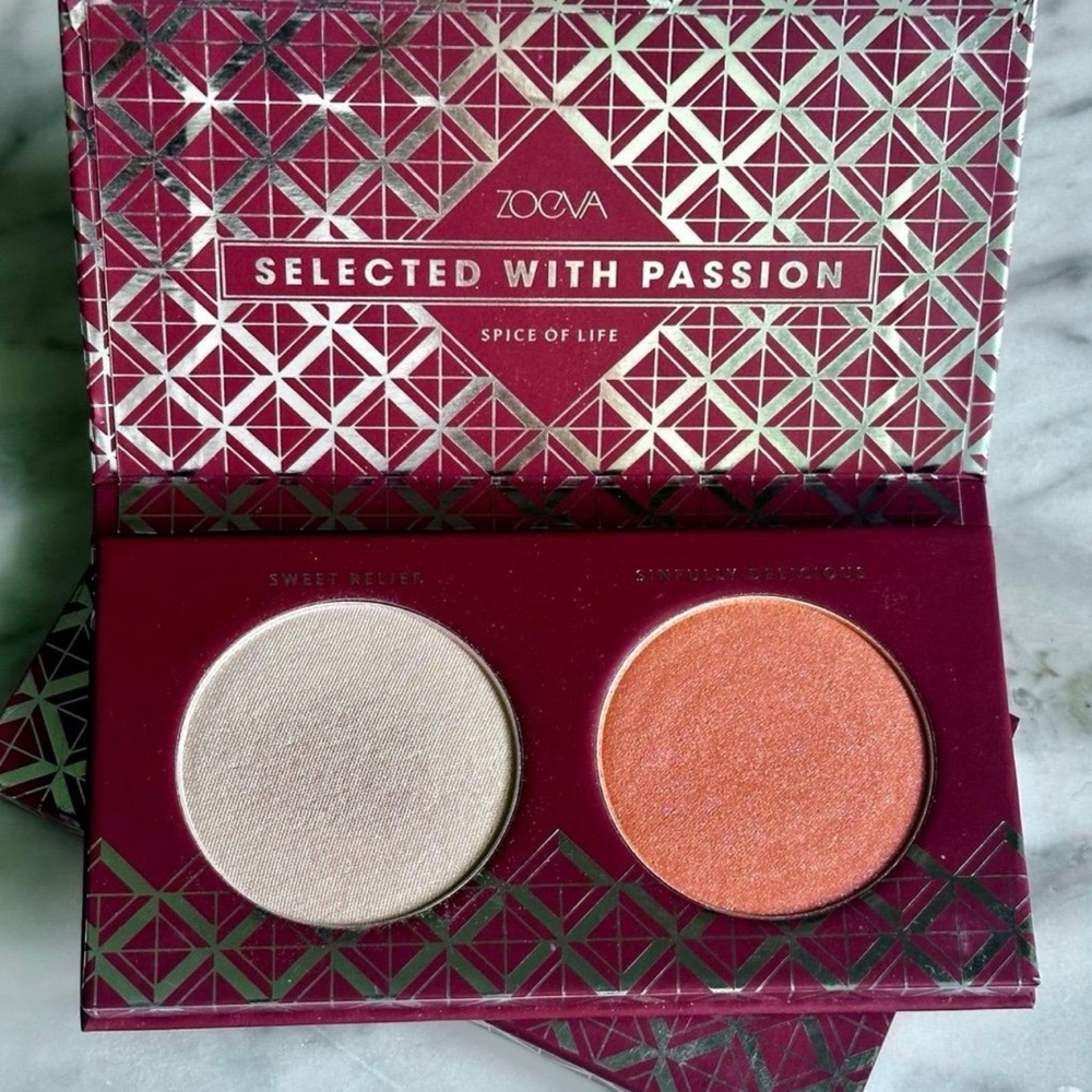 ZOEVA Spice of Life Blush Duo - Cream and Orange